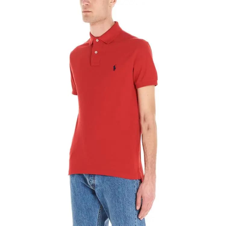 Polo Ralph Lauren Kişi Polo Köynəyi Qırmızı 5