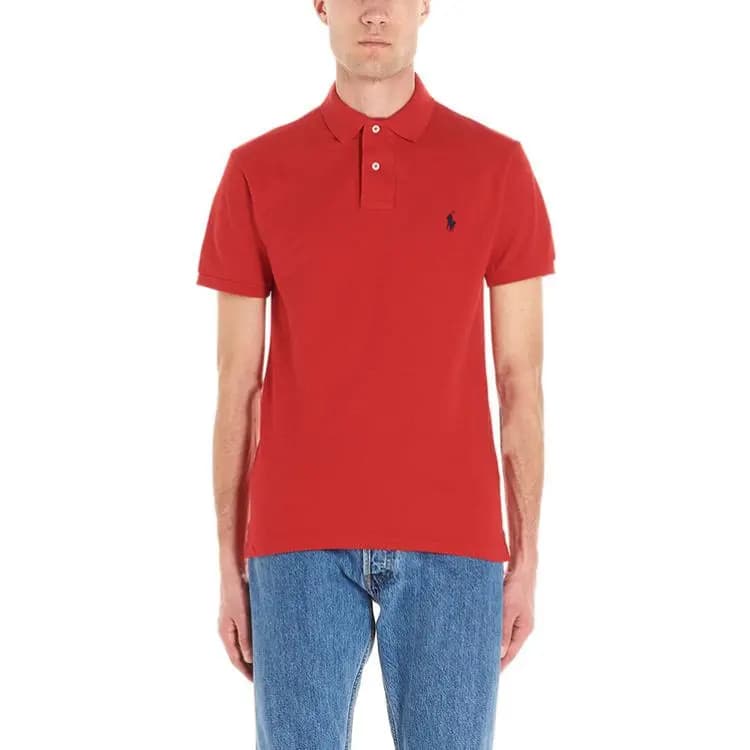 Polo Ralph Lauren Kişi Polo Köynəyi Qırmızı 2