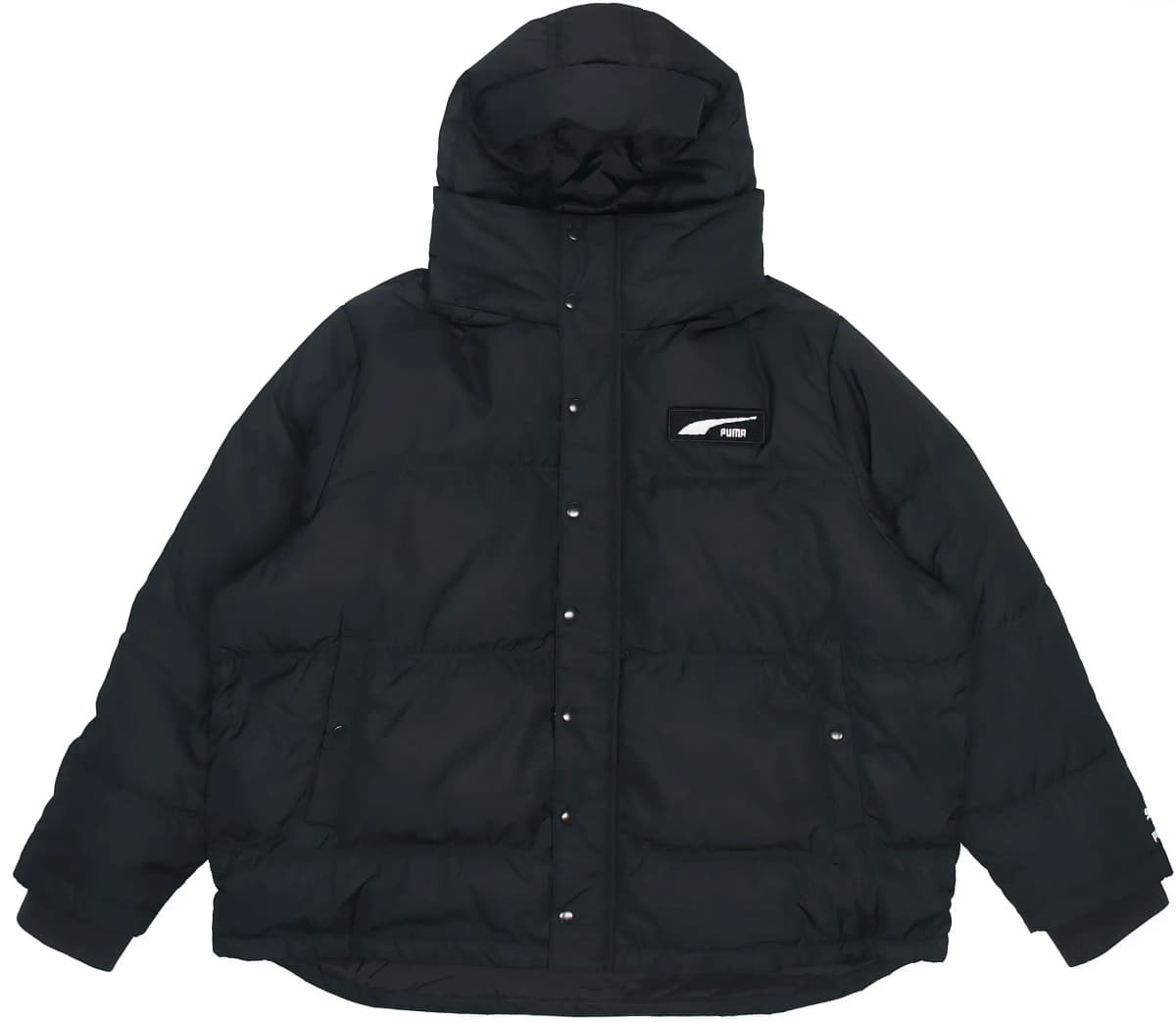Puma Kapüşonlu Pencək Qara