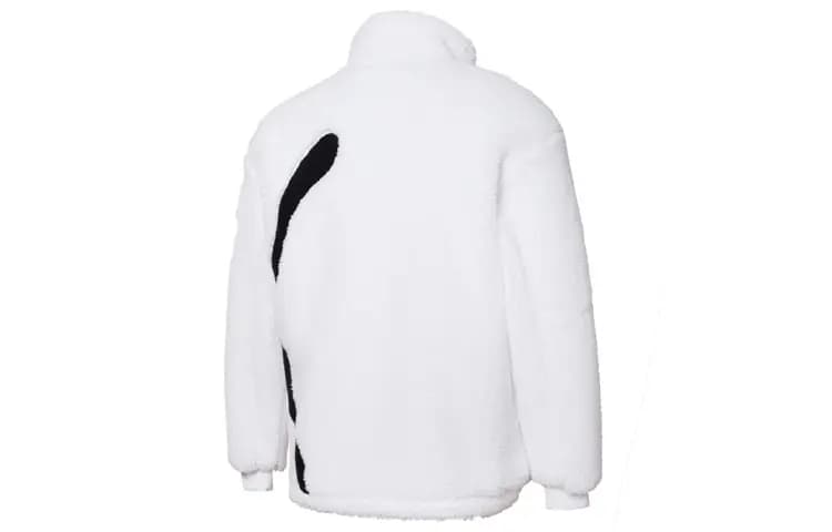 Puma Sherpa Contrast Faux Shearling Kişi Pencəyi Ağ 2