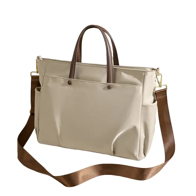PAYOT Laptop Çantası Unisex Bej/Qara 3