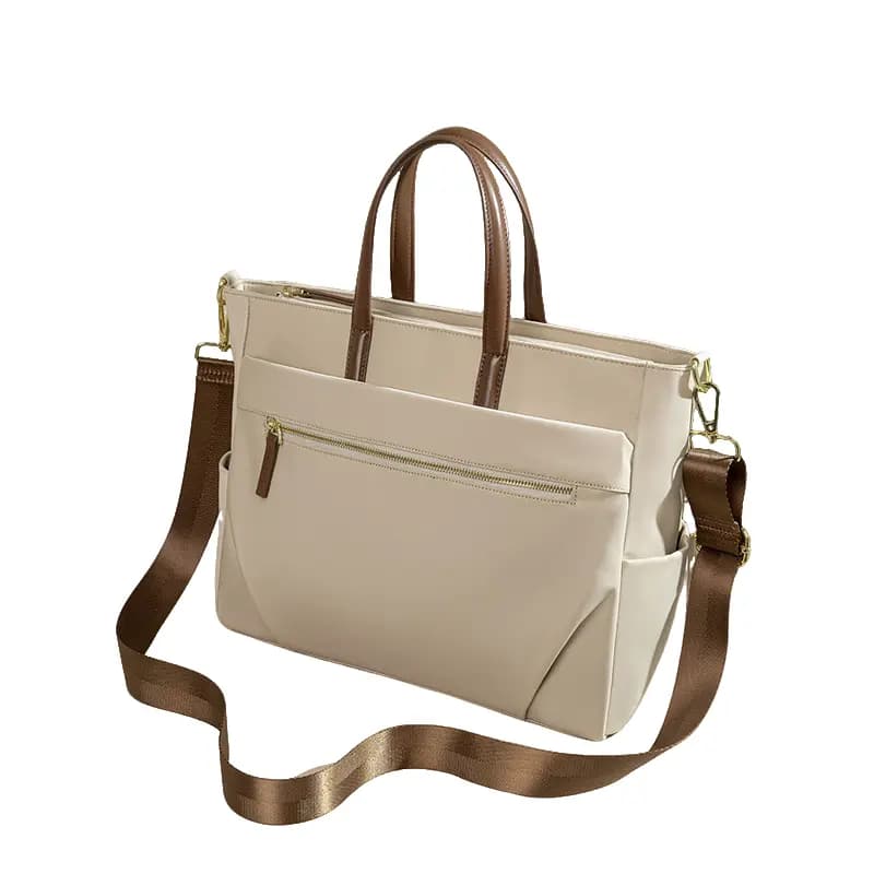 PAYOT Laptop Çantası Unisex Bej/Qara 2