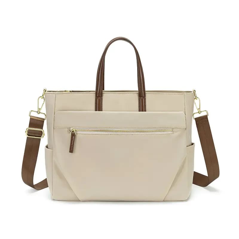 PAYOT Laptop Çantası Unisex Bej/Qara