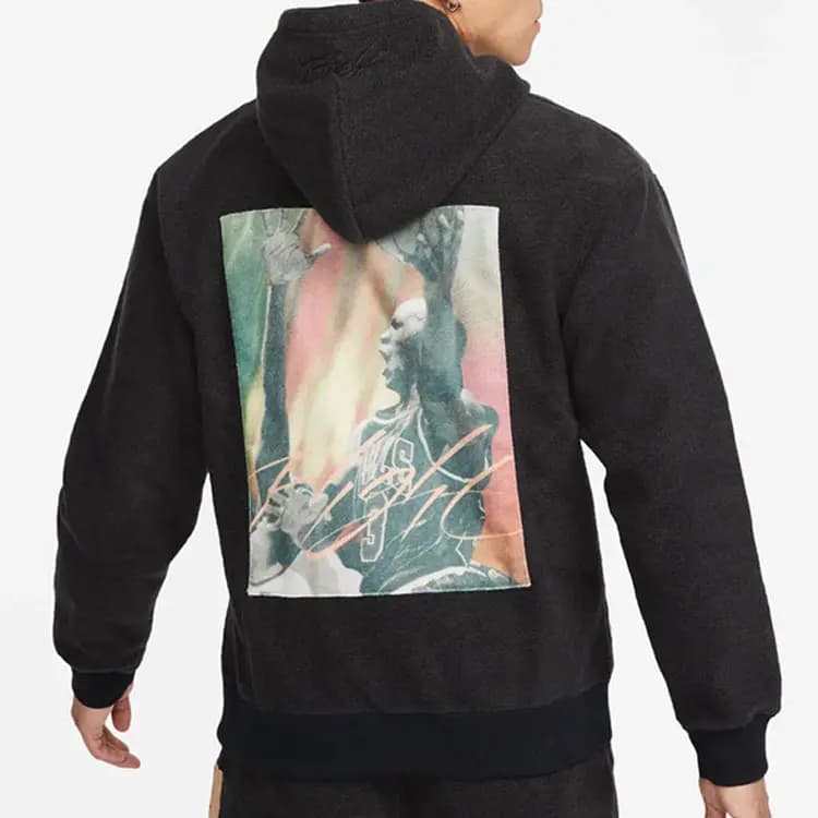 Jordan Hooded Kişi Sviteri Qara 4