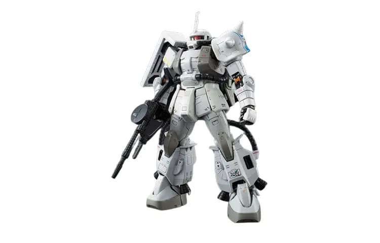 BANDAI RG Mobile Suit Gundam MSV Shin Matsunaga Custom Zaku II Model Dəsti