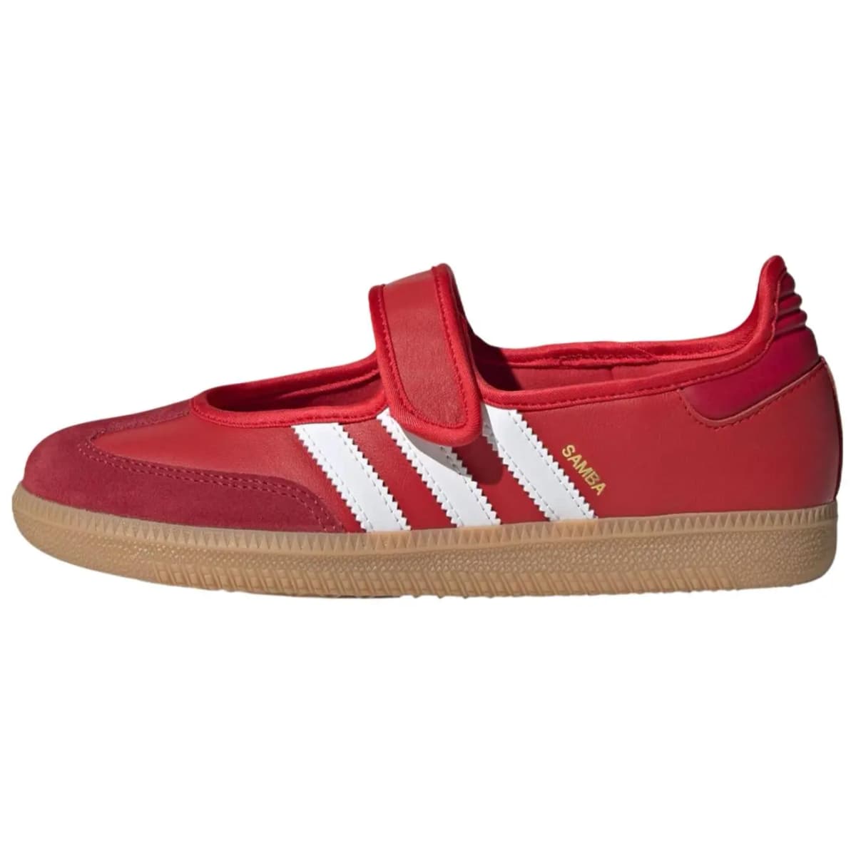 Adidas Samba Jane Qadın Ayaqqabısı Qırmızı/Qəhvəyi