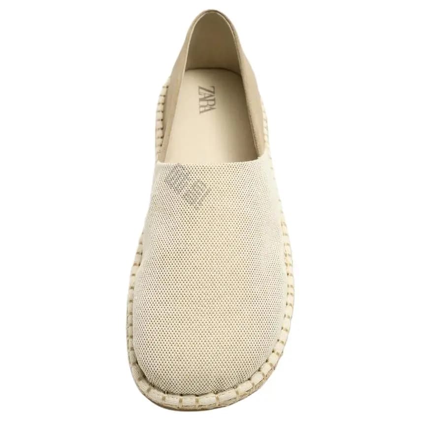 ZARA Kişi Espadril Bej 3