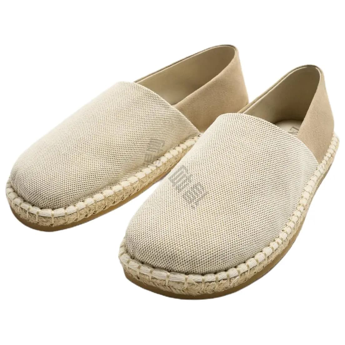 ZARA Kişi Espadril Bej 2