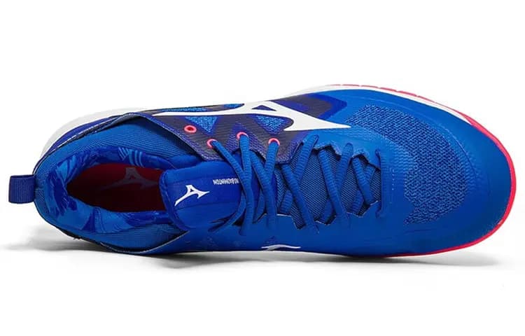 Mizuno Fang Kişi Badminton Ayaqqabısı Mavi/Ağ 3