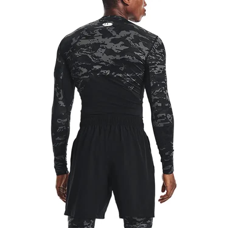 Under Armour HeatGear Kişi İdman Köynəyi Qara 5