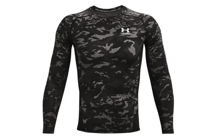 Under Armour HeatGear Kişi İdman Köynəyi Qara