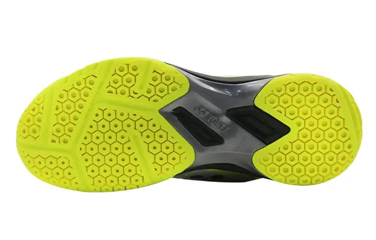 YONEX 65 3 Badminton Shoes Unisex Low Top White Lime 5
