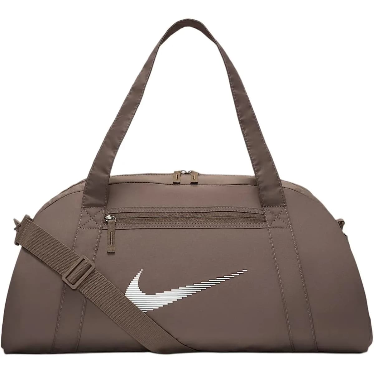 Nike İdman Çantası Qəhvəyi/Ağ