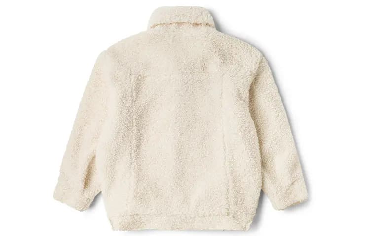 Kappa Insulated Teddy Fleece Open Front Cardigan Coat Winter Women's Christmas 6
