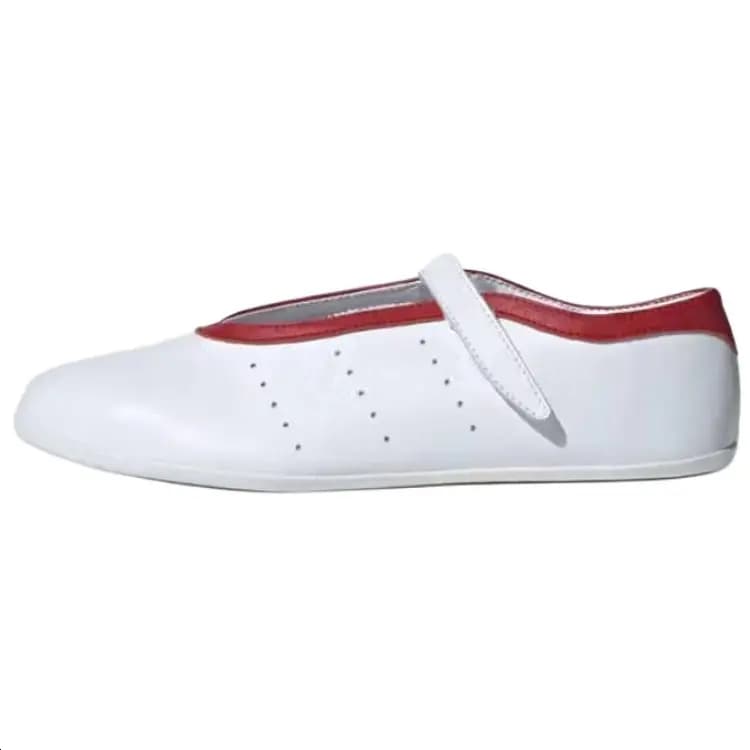 Adidas Stan Smith Lo Pro Qadın Ayaqqabısı Ağ/Qırmızı