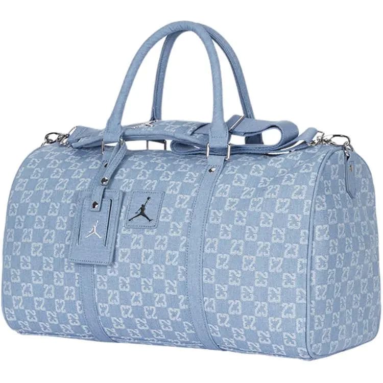 Jordan 25L Denim Səyahət Çantası Unisex Mavi 3
