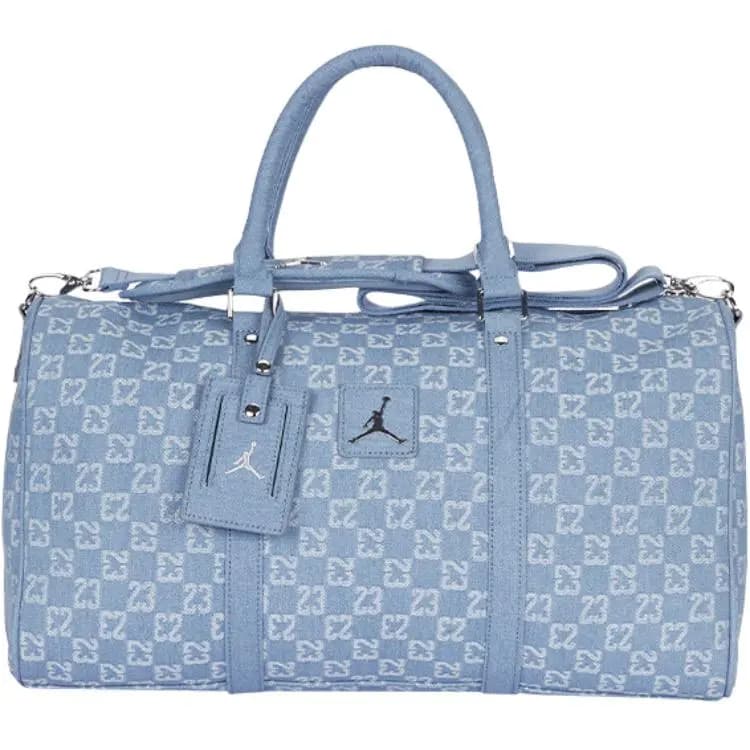 Jordan 25L Denim Səyahət Çantası Unisex Mavi