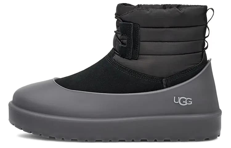 UGG Classic Mini Lace Up Weather Boot Black
