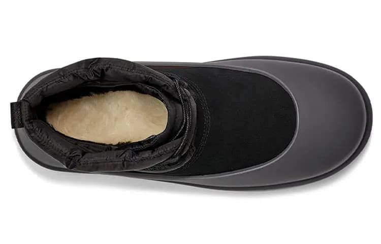UGG Classic Mini Lace Up Weather Çəkmə Qara 5