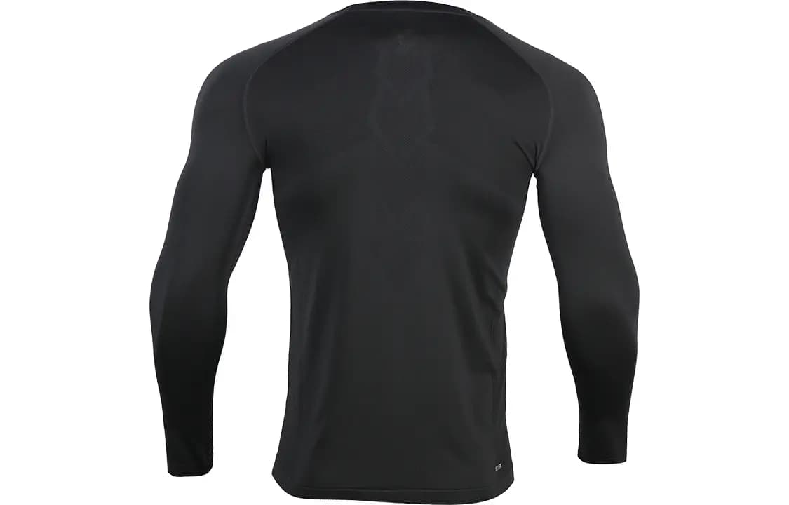 LiNing Football Series Training Sports Tight Fitness Top Men's Black 2