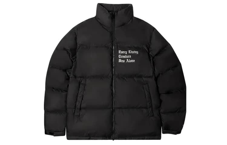 VLONE Unisex Pencək Qara/Gümüşü 2
