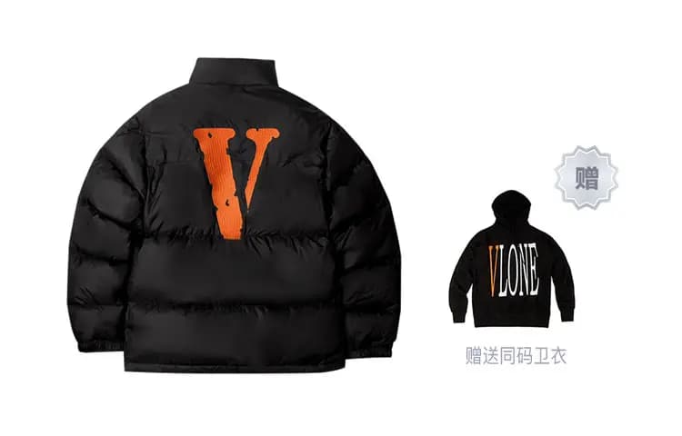 VLONE Big Logo Down Jacket Unisex 14