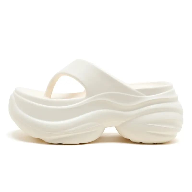 Jeep Casual EVA Non-Slip Flip Flops Women's Beige