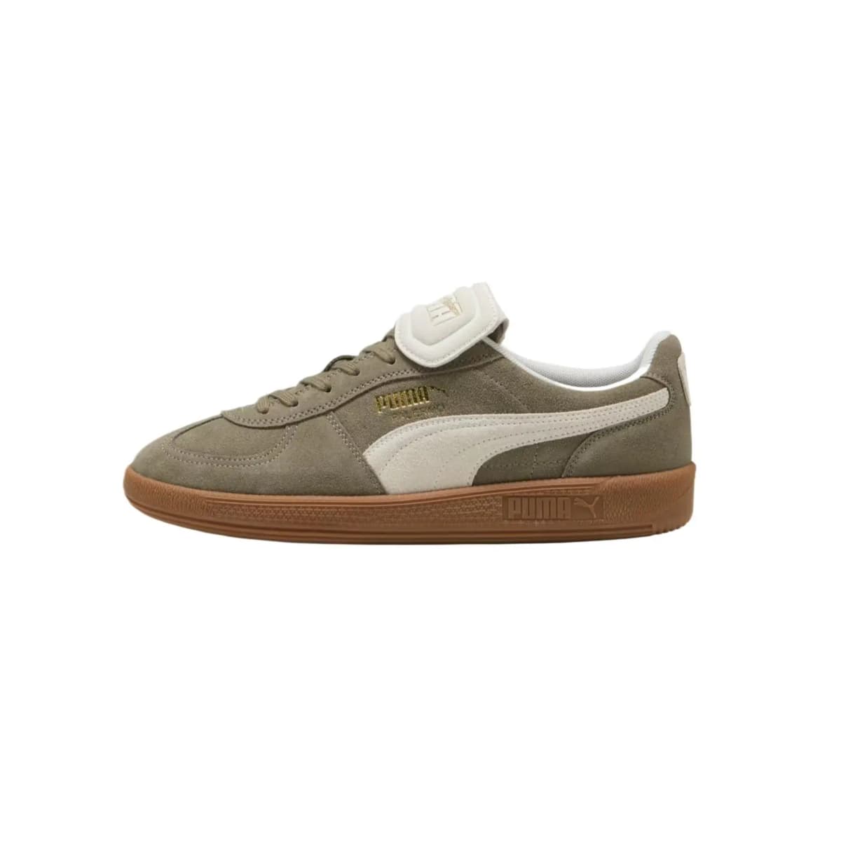 PUMA Palermo Unisex Məşq Ayaqqabısı Yaşıl/Ağ