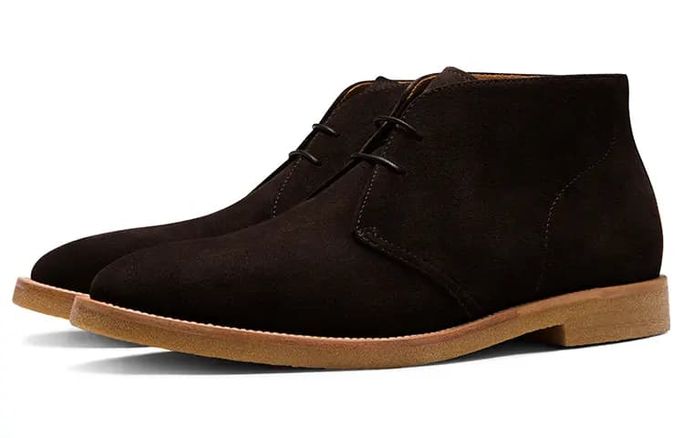 THOM WILLS British Business Casual Suede Desert Boots Ankle Boots Men's 2