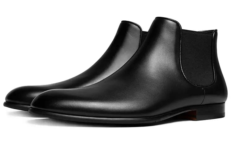 THOM WILLS Short Chelsea Boots Black 2