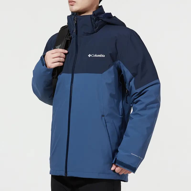 Columbia CASCADE PEAK 5 Windbreaker Kişi Pencəyi Mavi 6