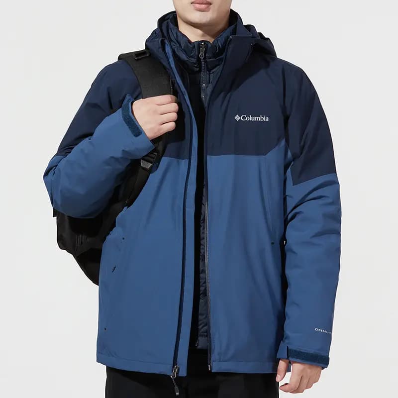 Columbia CASCADE PEAK 5 Windbreaker Kişi Pencəyi Mavi 4