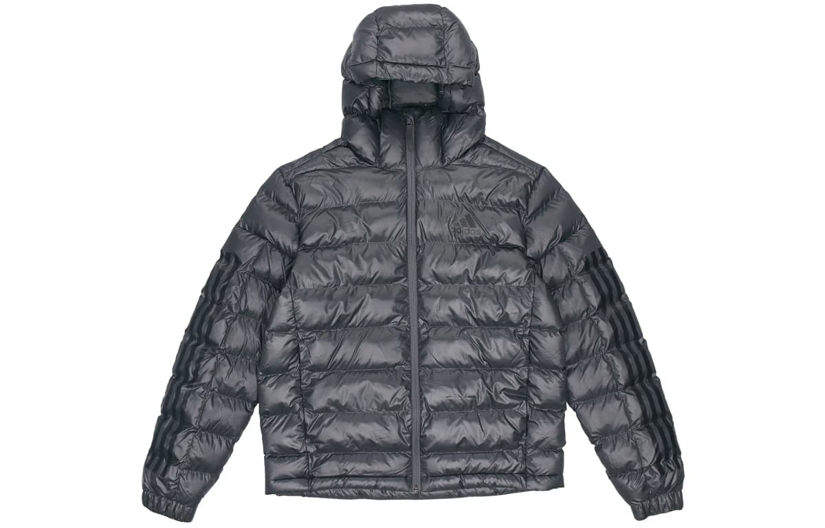 Adidas Puffer Jackets Men Dark Gray