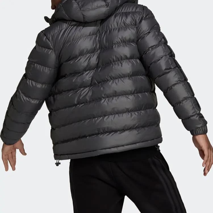 Adidas Puffer Jackets Men Dark Gray 4