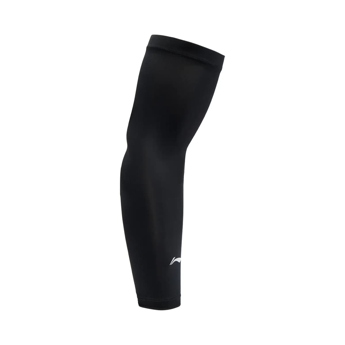 LiNing Brand Logo Nylon Sun Protection Sleeves Unisex Black 3