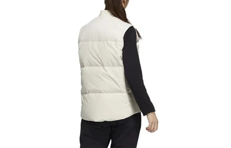 adidas Terrex W Down Vest Solid Color Warm Down Vest Women's White 2