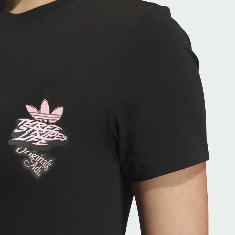 adidas Originals Qadın Köynəyi Qara 4