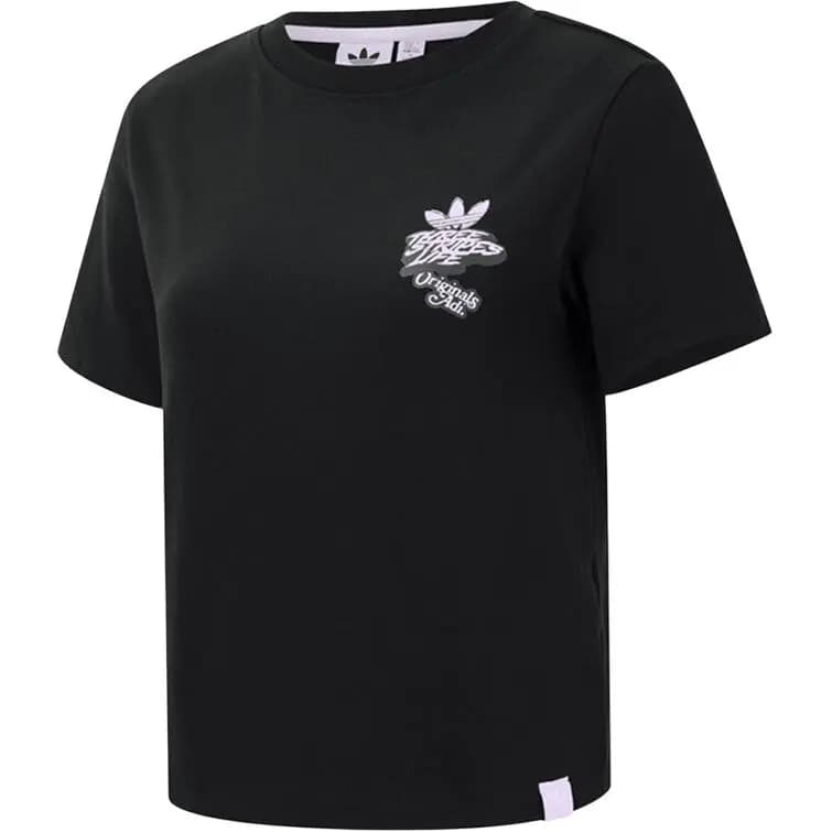 adidas Originals Qadın Köynəyi Qara