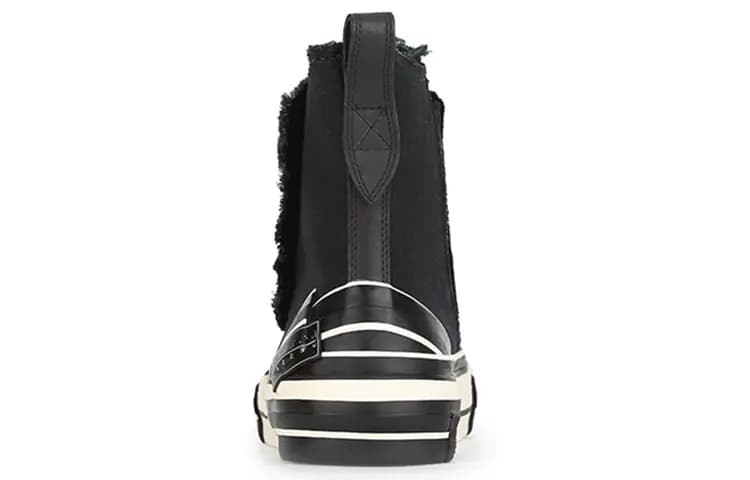 Yohji Yamamoto x VESSEL Unisex Kətan Ayaqqabı Qara 4
