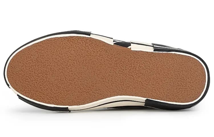 Yohji Yamamoto x VESSEL Unisex Kətan Ayaqqabı Qara 5
