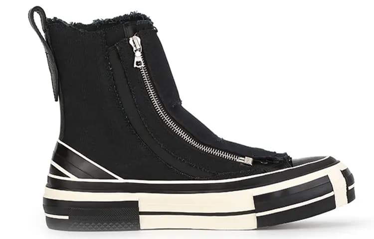 Yohji Yamamoto x VESSEL Unisex Kətan Ayaqqabı Qara 2