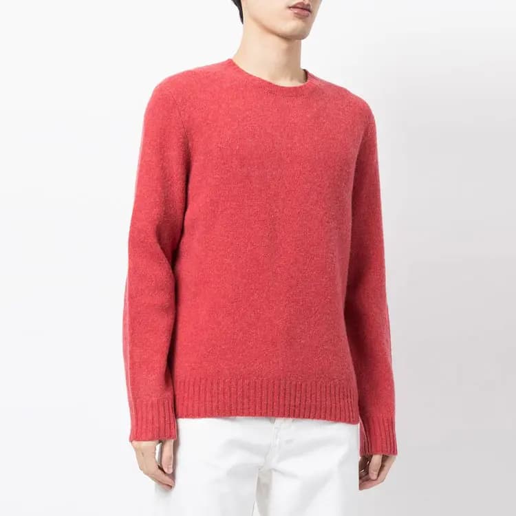 Polo Ralph Lauren Kişi Kaşmir Yun Pencək Qırmızı 4