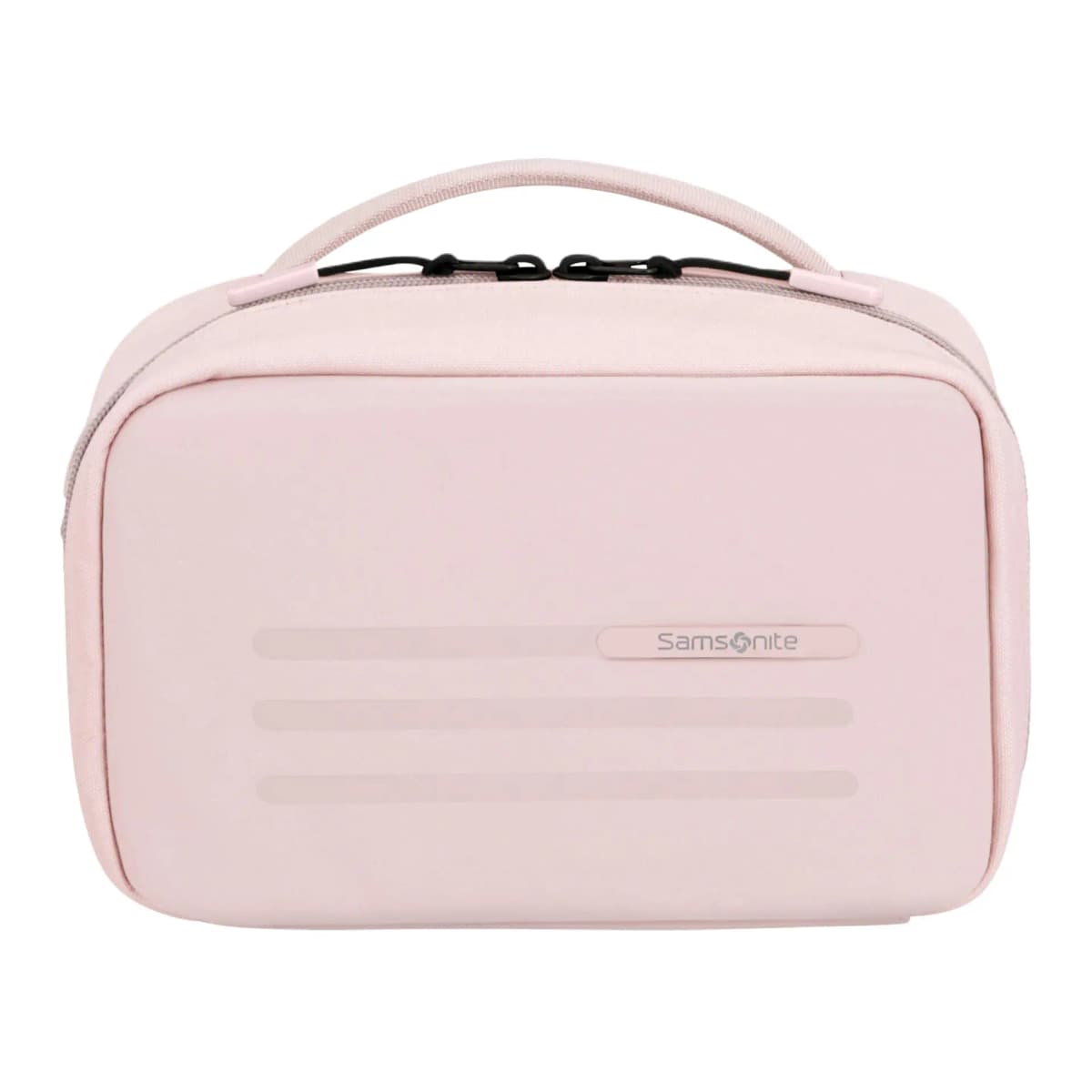 SAMSONITE STACKD Brand Letter Logo Polyester Toiletry Bag Unisex Pink 5