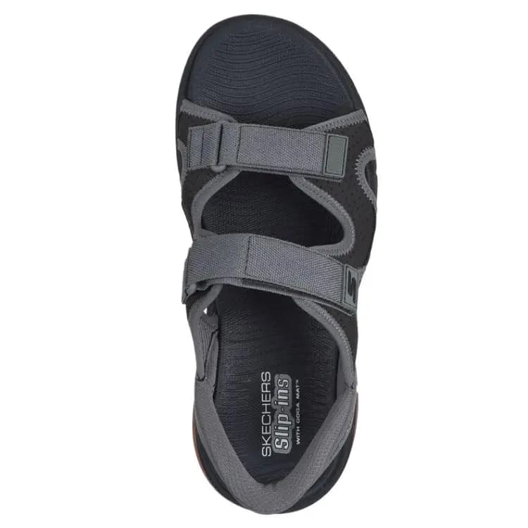 Skechers Max Cushioning Premier 2.0 Kişi Səndəli Boz 4