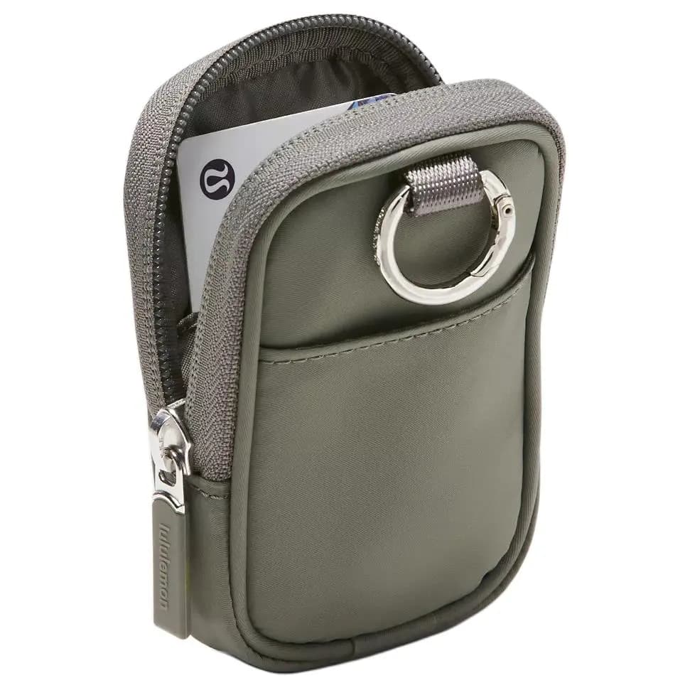 lululemon Clippable Nano Key Pouch Unisex Yaşıl 3