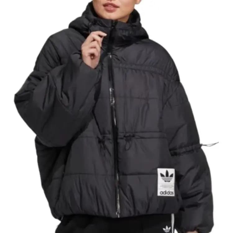 adidas Originals Trefoil Puffer Qadın Pencəyi Qara 3