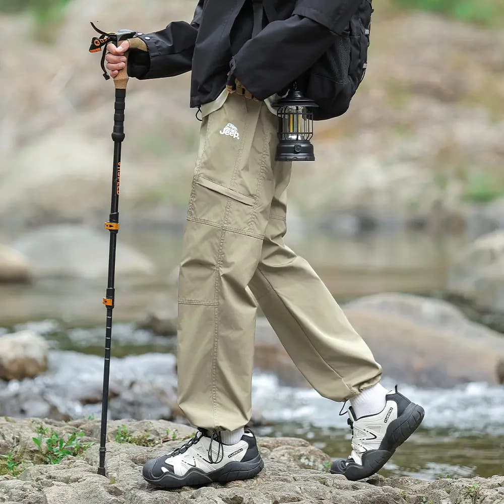 Jeep American Retro Outdoor Hiking Şalvarı Unisex 4