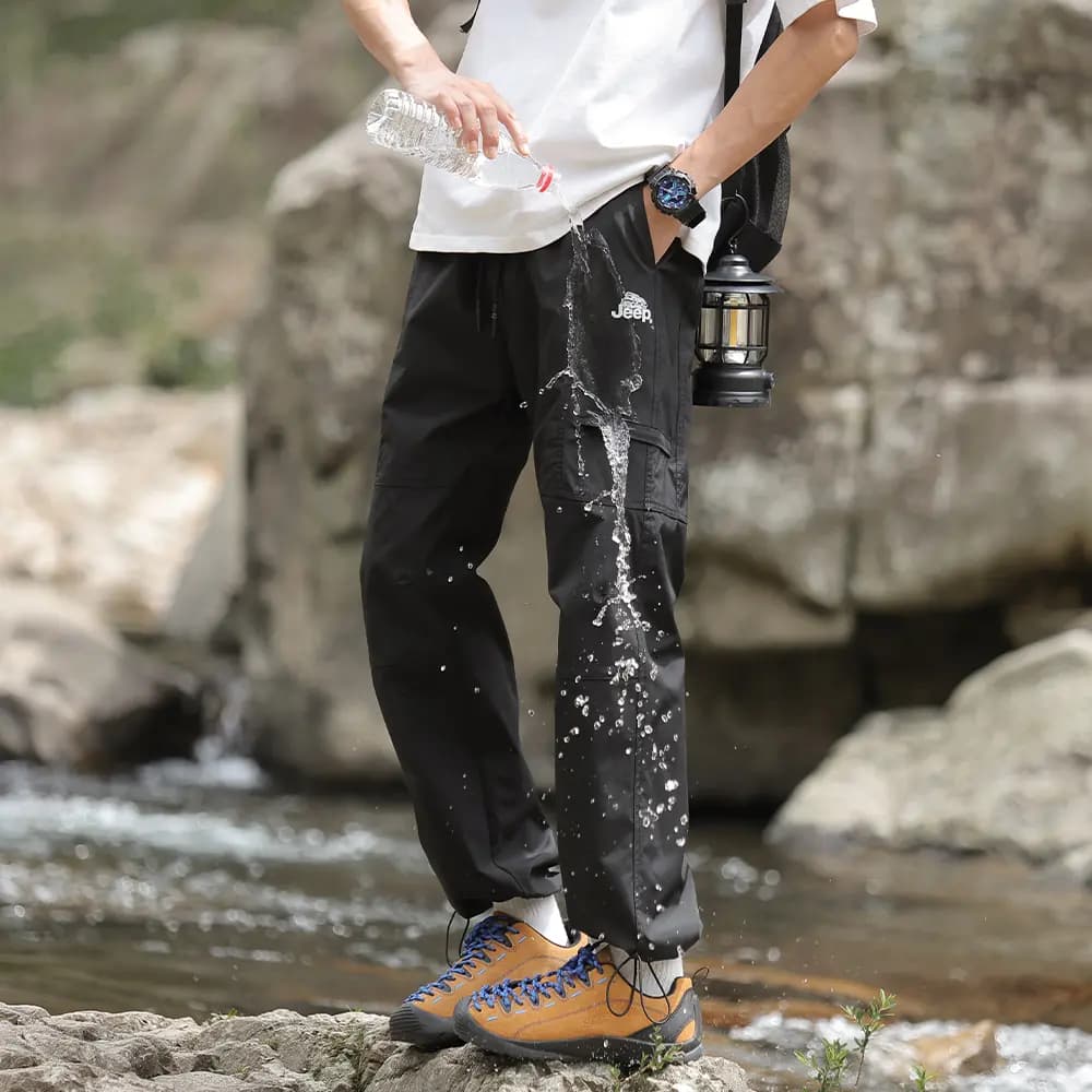 Jeep American Retro Outdoor Hiking Şalvarı Unisex 11