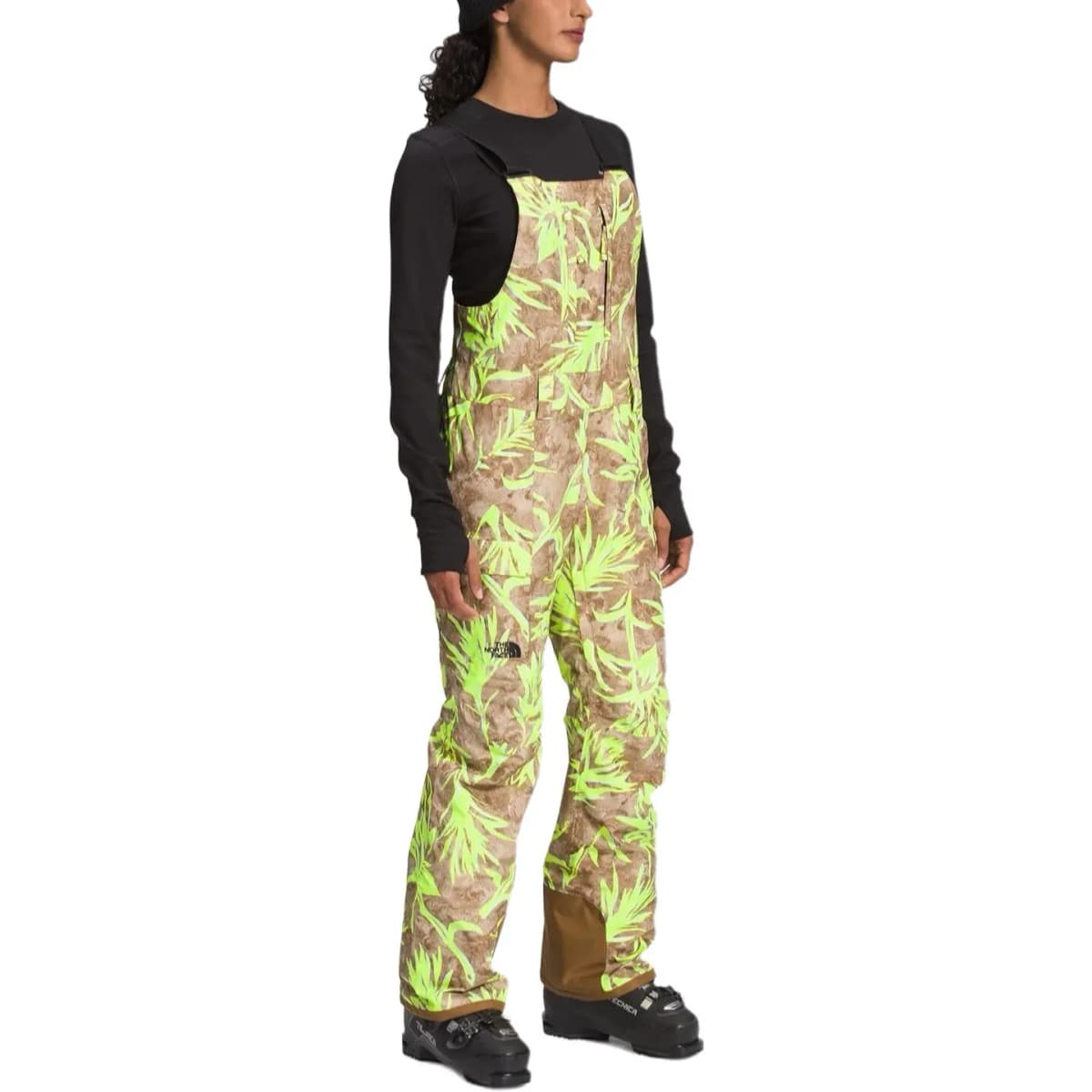 THE NORTH FACE Floral Print Qadın Kombinezon Sarı 4