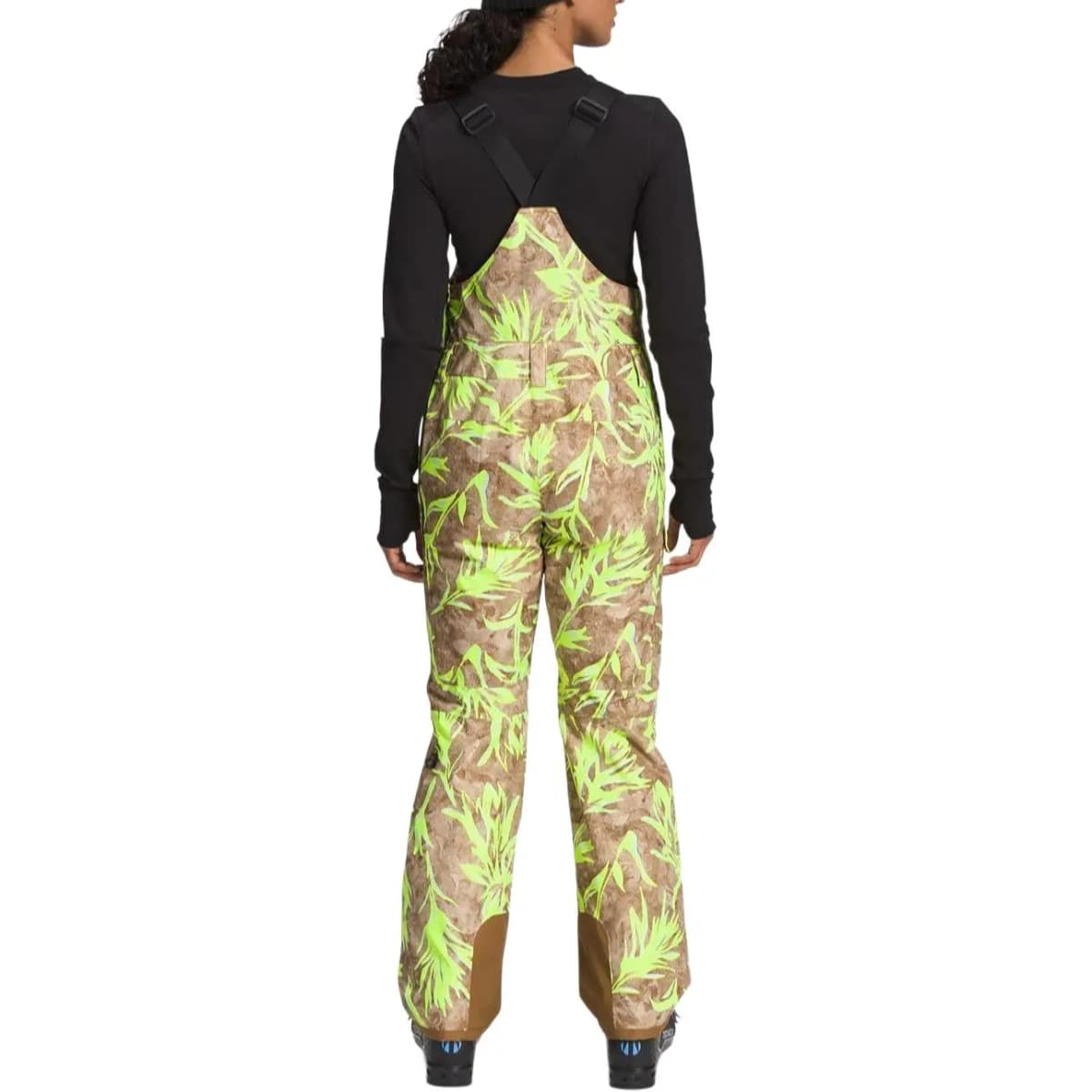 THE NORTH FACE Floral Print Qadın Kombinezon Sarı 3